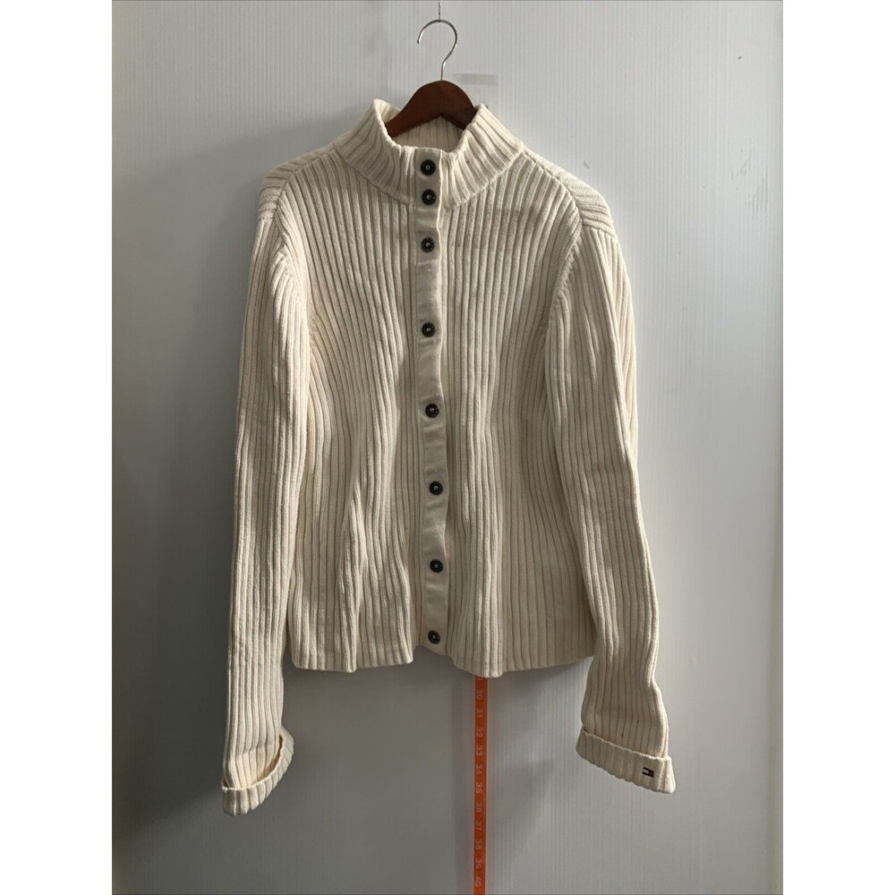 Tommy Hilfiger Cardigan Snap Down Size XL Made In Japan